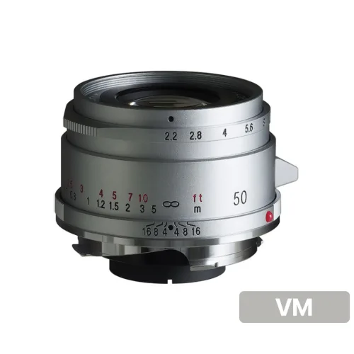 [정품등록이벤트 5만 포인트 3년 보증] 보이그랜더 COLOR-SKOPAR 50mm F2.2 VM 마운트 (라이카 M 호환) Silver, 단일품목