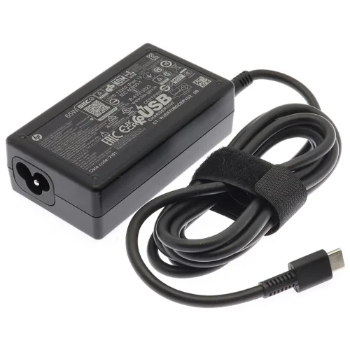 HP 65W USB-C타입 분리형 어댑터 Desktop-260-a129 probook 450 G8 Elitebook 845 G9 충전기, 어댑터+케이블, 1개