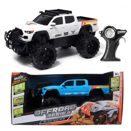 마이스토RC 1:16 2023 TOYOTA TACOMA TRD PRO 픽업트럭 몬스터트럭, 1개, 블루