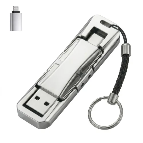 RUN기술 초고속 휴대용 USB 메모리 USB 3.0 호환 스마트폰 노트북 PC+OTG겸용, 1개, 128GB