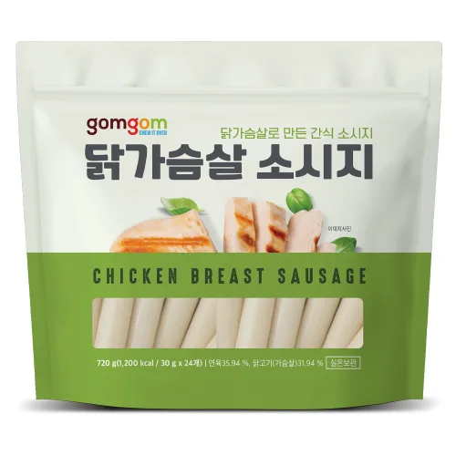곰곰 닭가슴살 소시지