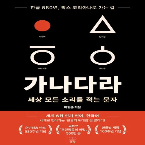 가나다라 세상 모든 소리를 적는 문자:한글 580년, 팍스 코리아나로 가는 길