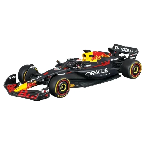 브라고 1:43 F1 레이싱카 레드불 RB21 1번 막스 베르스타펜 + 아크릴 케이스 세트