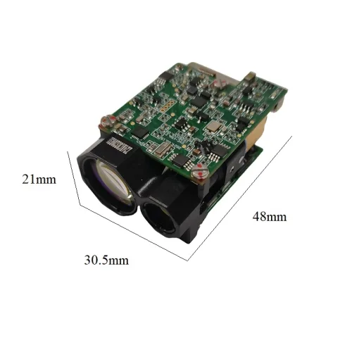 녹스센서 JCJMLASER 고정밀 10hz TTL 1535nm 3km 거리 초정밀 거리측정기 모듈 UGV 측정 센서