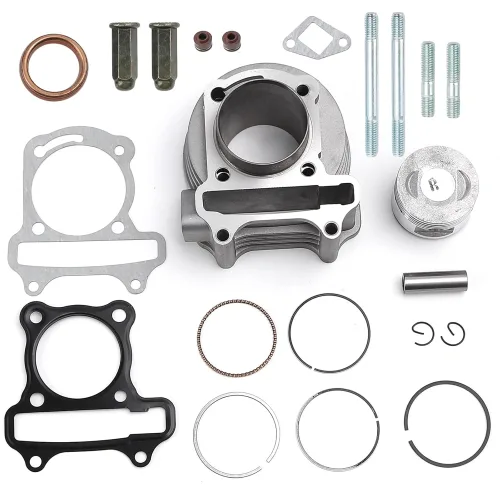 미니호 실린더 탑 엔드 리빌드 키트 GY6 50CC 100CC 139QMA 139QMB 톤 링 개스킷 50mm