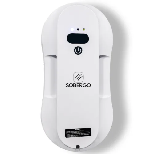 SOBERGO slim 6.2cm 유리창 로봇청소기, 화이트