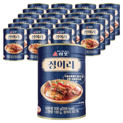 삼포 정어리 통조림, 24개, 300g