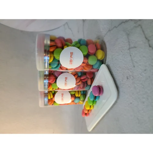 미니마카롱 600ml 우유말먹 씨리얼  초코 어린이집 답례품 한입간식 홈베이킹