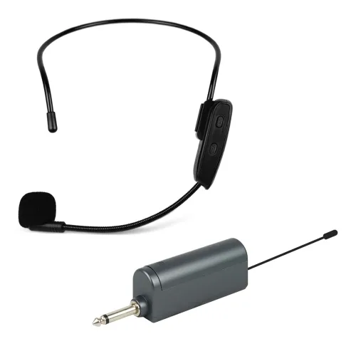 더씽 무선 UHF 강의용 마이크 + 수신기 세트, M140PRO, 단일 색상