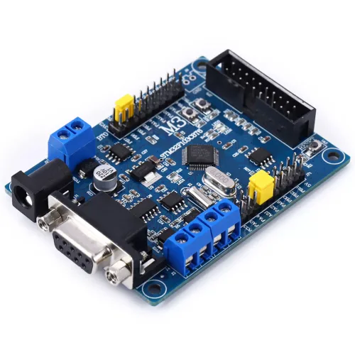 STM32F103 CAN+듀얼 채널 RS 485 개발보드 세트(본체,STLink,시리얼케이블) - 산업용 제어 보드, 1개