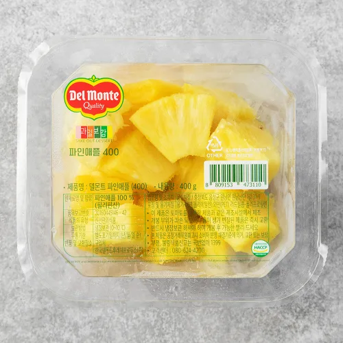 델몬트 파인애플, 400g, 1개
