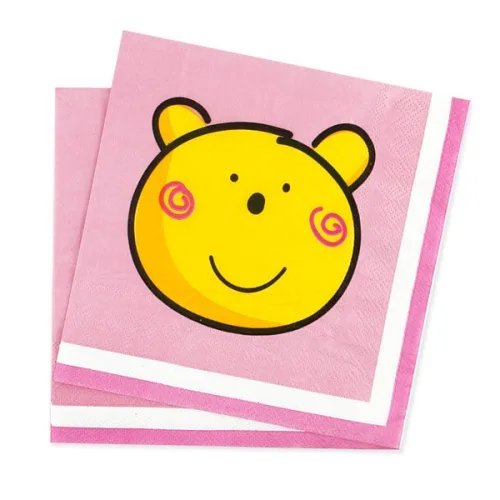 곰팅이냅킨 20개입 테이블 파티 생일용품 생일파티 종이접시 파티장식