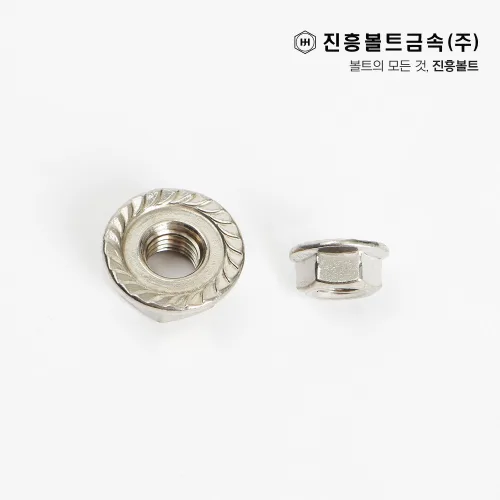 플랜지너트 M3, M4, M5, M6, M8, M10, M12, M14, M16, M20, M3, 3.5mm, 1개