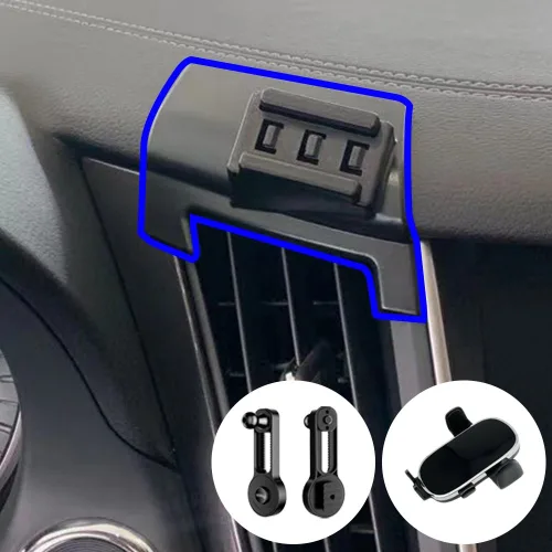 윙가디움 닛산 인피니티 Q50 (15년~21년) 차량용 핸드폰 거치대 마운트 세트, Q50 (15~21) 마운트 (A세트), 1세트