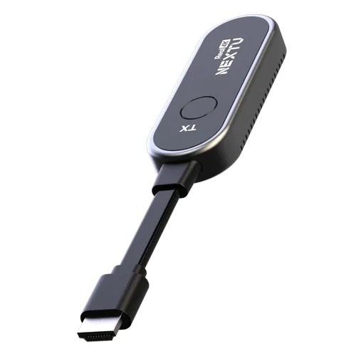 넥스트유 미라칸 hdmi 4k 동글 미러링 송신기 블랙, 단일상품, 1개