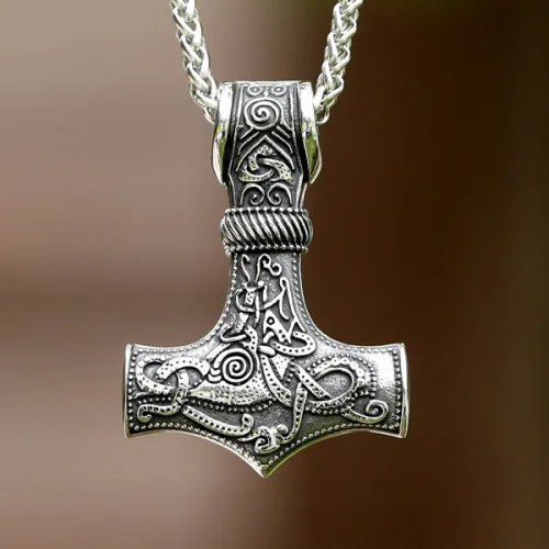 2023 스테인리스강 바이킹 토르 망치 다양한 스타일 망치 Mjolnir 펜던트 스칸디나비아 쥬얼리 선물 316L 신상