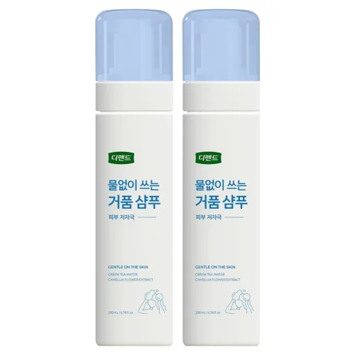 디펜드 물 없이 쓰는 샴푸, 200ml, 2개