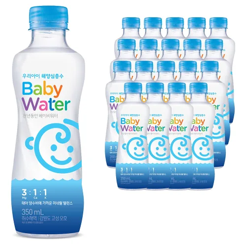 천년동안 베이비워터, 350ml, 20개