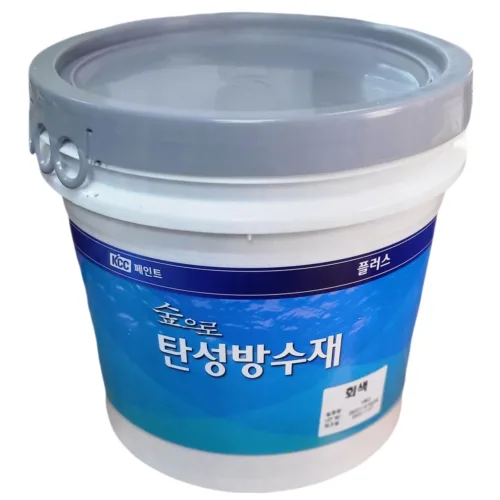 kcc 탄성노출 방수재16kg, 탄성방수제 회색, 16kg, 2개