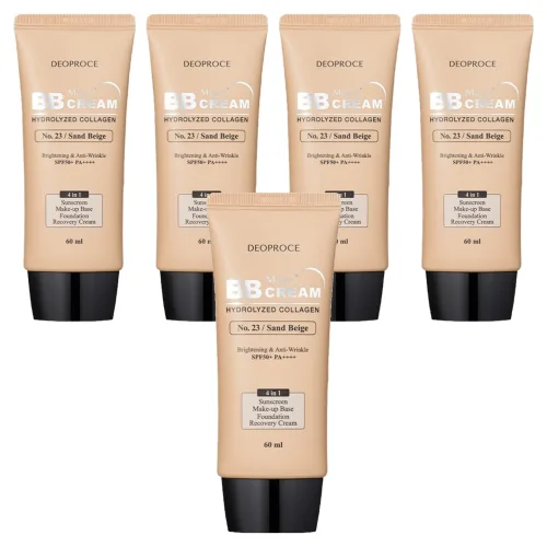 디오프러스 콜라겐 매직 비비크림 SPF50+ PA++++, 23호샌드베이지, 60ml, 5개