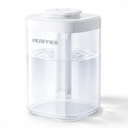 PERFFIER 퍼피어 대용량 초음파 가습기 3.5L 무소음 무드등 간편 통세척 사무실 탁상용 가정용 가습기 30제곱미터까지 공간 커버 가능