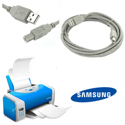 USB 프린터케이블  삼성 SL-M3370FD 흑백 레이저복합기 33 ppm 연결