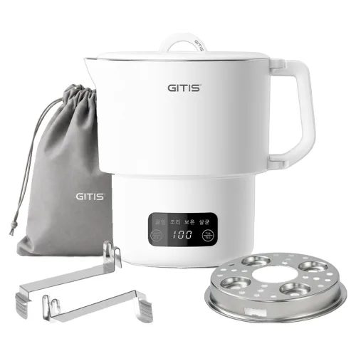 지티스 올스텐 FOLD 접이식 프리볼트 여행용 전기포트, GT-115037KR