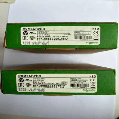 10PCS 슈나이더 릴레이 RXM4AB2BD RXZE1M4C 4CO 6A + LTB LED 24VDC 230VAC  noriginal