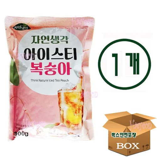 희창 복숭아 아이스티