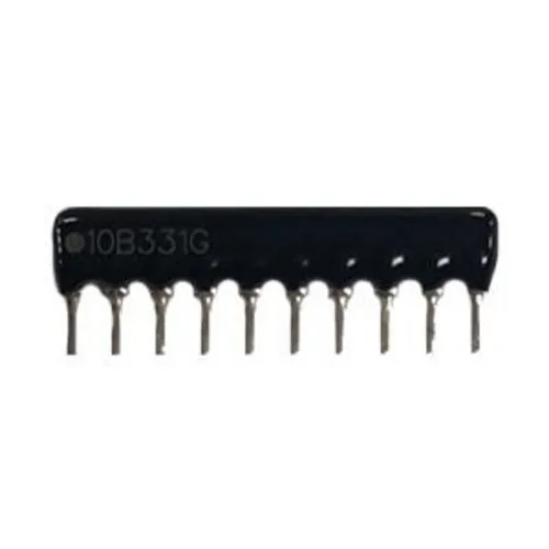 어레이저항 10핀 B타입(X타입) G급(±2%) 10개 단위 판매 저항 네트워크 ARRAY RESISTOR (DIP) 저항값 옵션선택, 1개