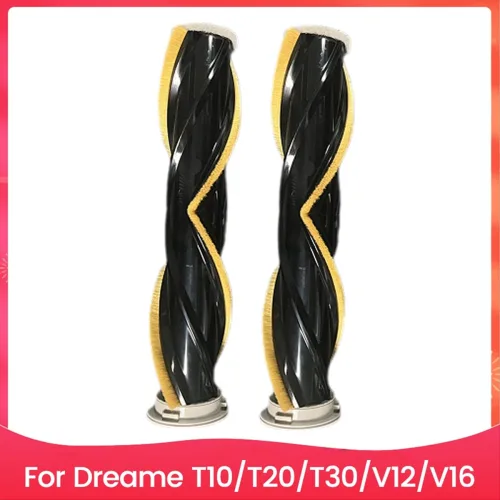 Dreame T10/T20/T30/R10/ R20/ R30/ V12/V16 진공 청소기 예비 부품 나무 바닥 브러시와 호환용 교체 롤러 브러시