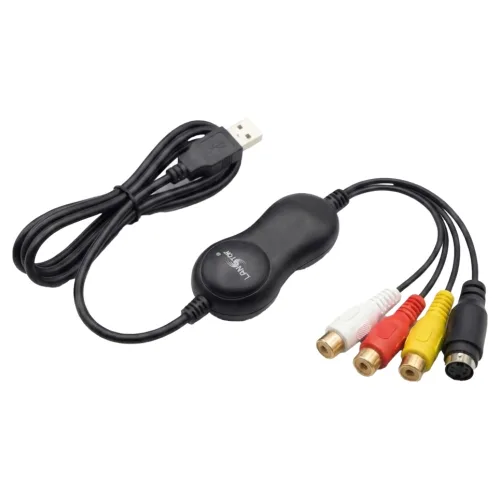 랜스타 USB 비디오 캡쳐보드 이지캡처 VHS 비디오테이프 변환기, 1개, LS-USB2.0-DVRUVC