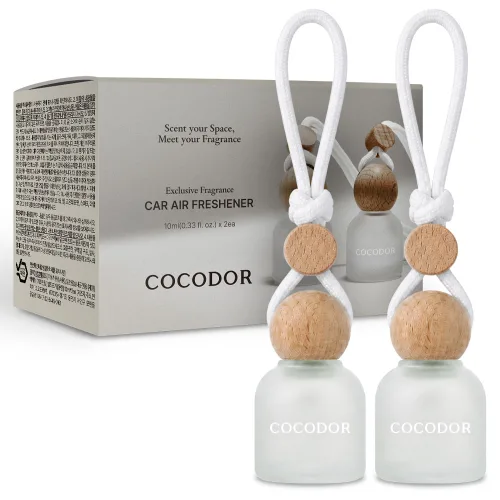 코코도르 걸이형 방향제 차량용 디퓨저 10ml x 2p, 1개, 블랙체리