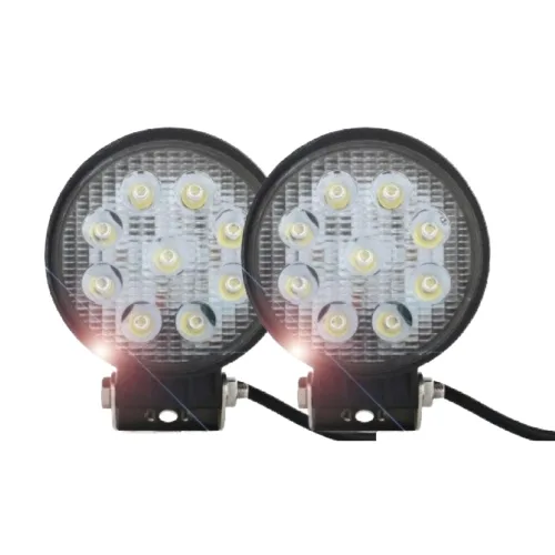해루질 기중기 화물차 12V 24V 겸용 27와트 LED써치리이트 1+1 2p