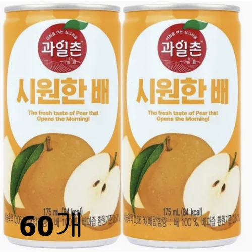 [해태] 해태 과일촌 배 드링크 175ml