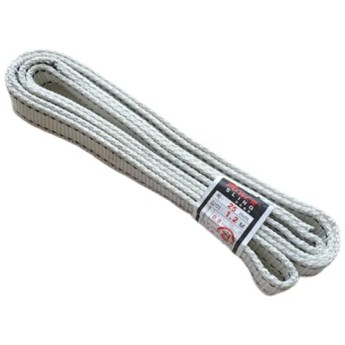 MJ산업 엠제이 슬링벨트 슬링바 25mm x 1~10m, 흰색, 1개