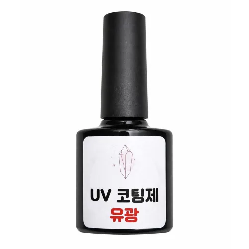 다온 레진 공방 공예 LED UV 크리스탈 레진 아트 재료 코팅제 광택제 8g, 유광, 1개