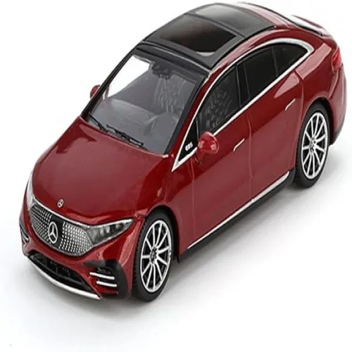 미니GT(MINI GT) 1/64 메르세데스 벤츠 EQS 580 4MATIC 레드메탈릭 좌핸들 미니카 MGT00970-L 일본직구