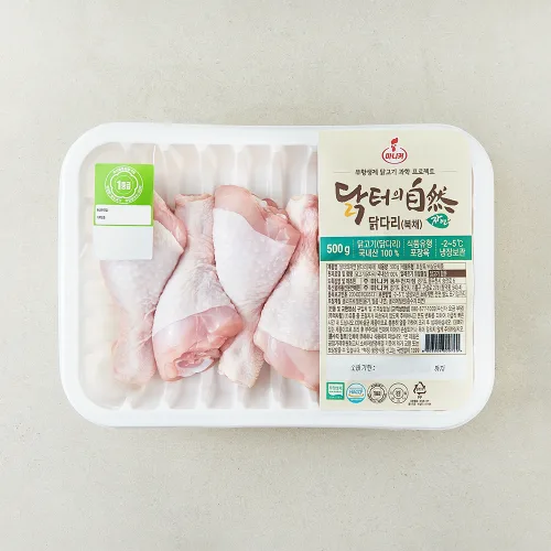 마니커 닭터의자연 무항생제 인증 1등급 닭다리 북채 (냉장)