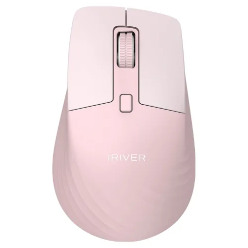 아이리버 항균처리 듀얼모드 멀티페어링 경량 블루투스 무소음 무선 마우스, MVM2, 핑크