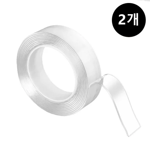 이지굿리빙 자국없는 초강력 매직 실리콘 양면 테이프 나노 겔테이프