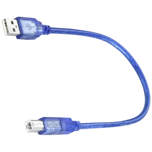 USB B 타입 케이블 아두이노 개발 및 데이터 케이블, 30cm, 3개