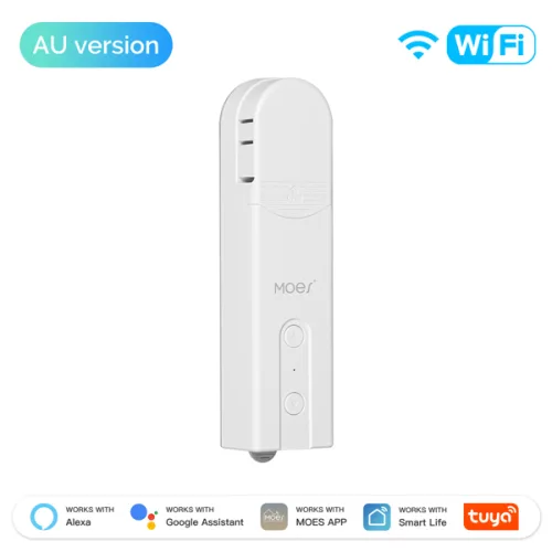 Tuya WiFi 스마트 커튼 모터 MOES 전동 롤러 블라인드 드라이버 Alexa 및 Google Home 음성 제어 자동 풀 코드 체인