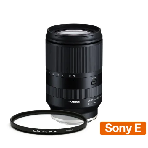 탐론 28-200mm F/2.8-5.6 Di III RXD A071 소니FE 마운트 + 겐코 AIR MC 67mm 필터, 렌즈 + 켄코 AIR MC UV 필터 67mm
