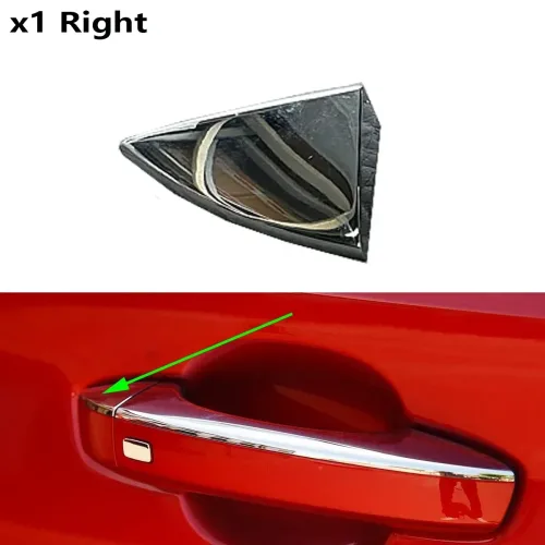 X1/x4 왼쪽 오른쪽 크롬 스트립 트림 MG6 MG HS EZS ZS Roewe RX8 RX5 RX3 I6 I5 2018 2019 2020 용 외부