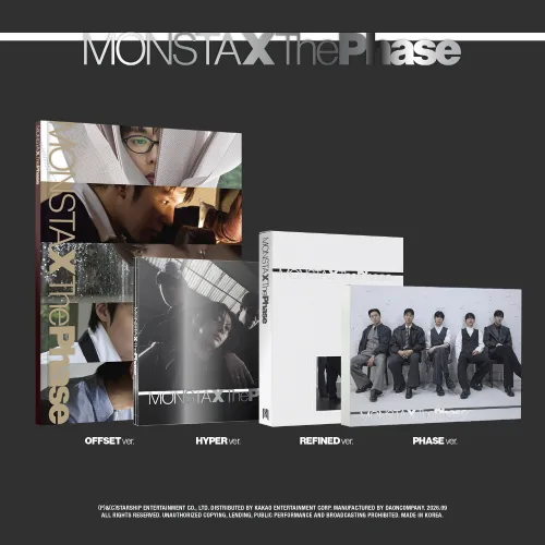 몬스타엑스 MONSTA X - EP The Phase, 4종 세트