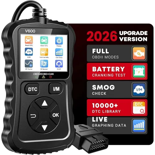 XIAUODO OBD2 스캐너 자동차 코드 리더 지원 전압 테스트 플러그 앤 플레이 Fixd Car CAN 진단 스캔 도구 읽기 및 지우기 1996년 이후 모든 OBDII 프로토콜