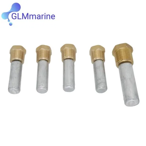 119773 -92600 Yanmar 4LHA 6LP A 6LY 시리즈 엔진 오일 쿨러 마린용 내식성 아연 양극 키트 119574 -44150 119574 -18790