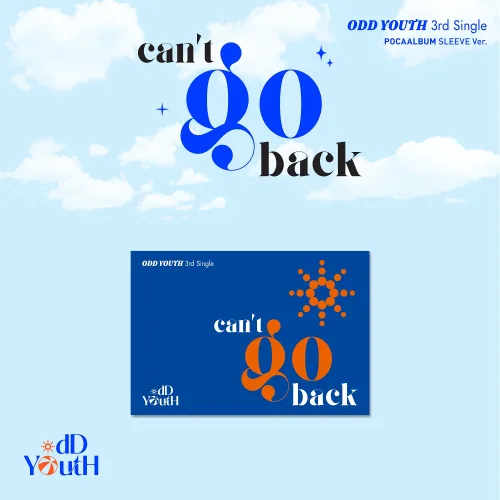 오드유스 ODD YOUTH - 싱글 3집 can't go back, 포카앨범 슬리브 POCAALBUM SLEEVE 버전