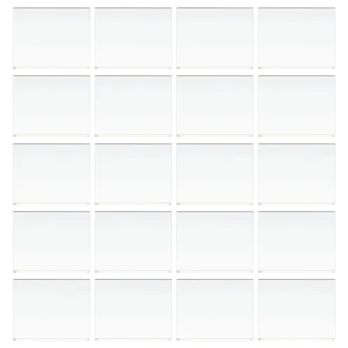 스퀘어 아크릴 섀시 디스플레이 받침대 장난감 모델 진열 투명, 5x5cm